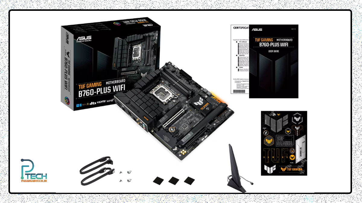مشخصات فنی مادربرد ایسوس مدل TUF GAMING B760-PLUS WIFI
