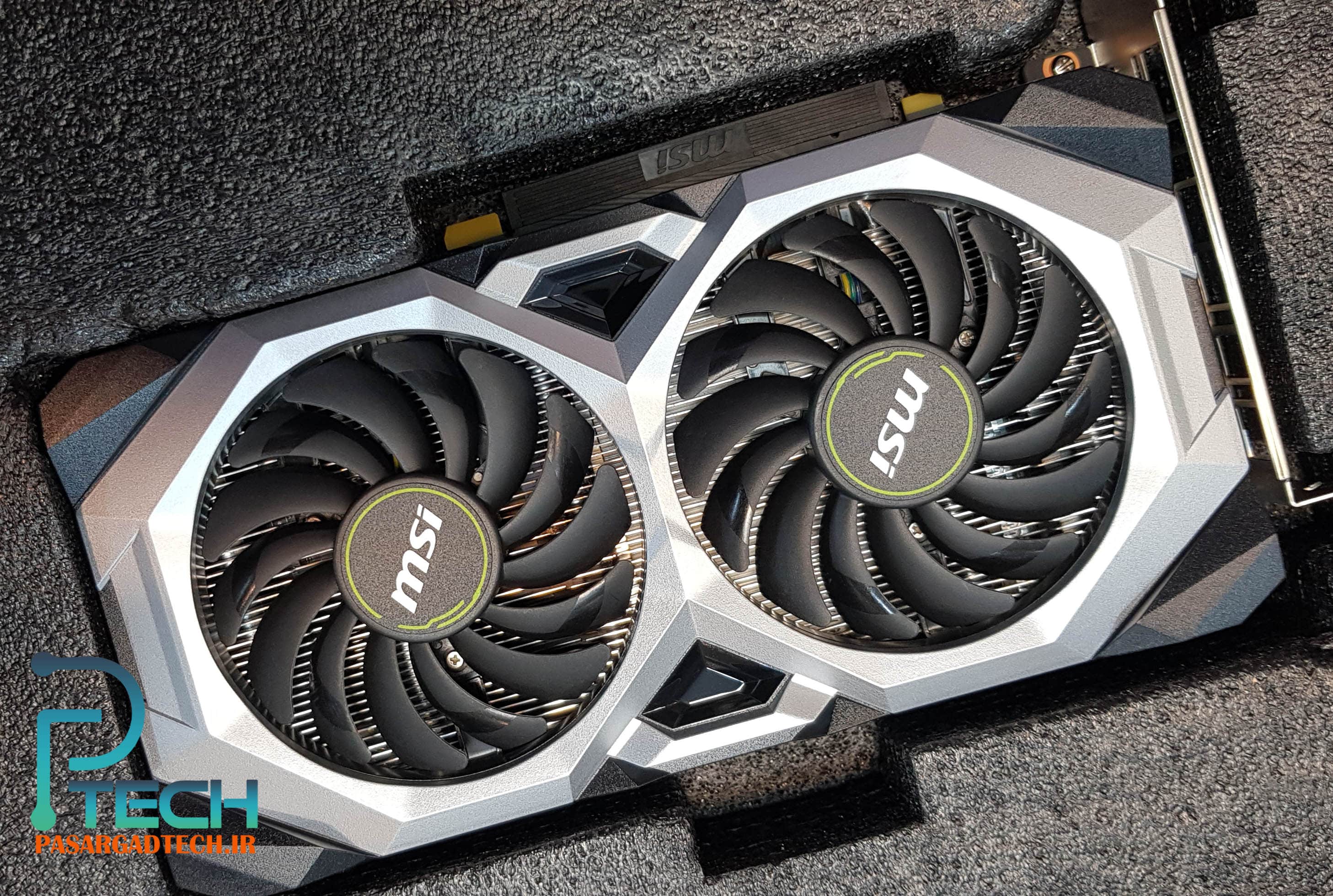 کارت گرافیک (درحد)MSI GeForce RTX 2060 6GB GDDR6 VENTUS OC