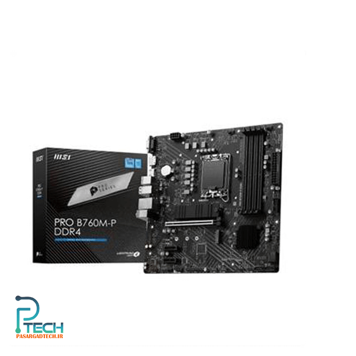 مادربرد ام اس آی مدل MSI PRO B760M- P DDR4 ا MSI PRO B760M-P