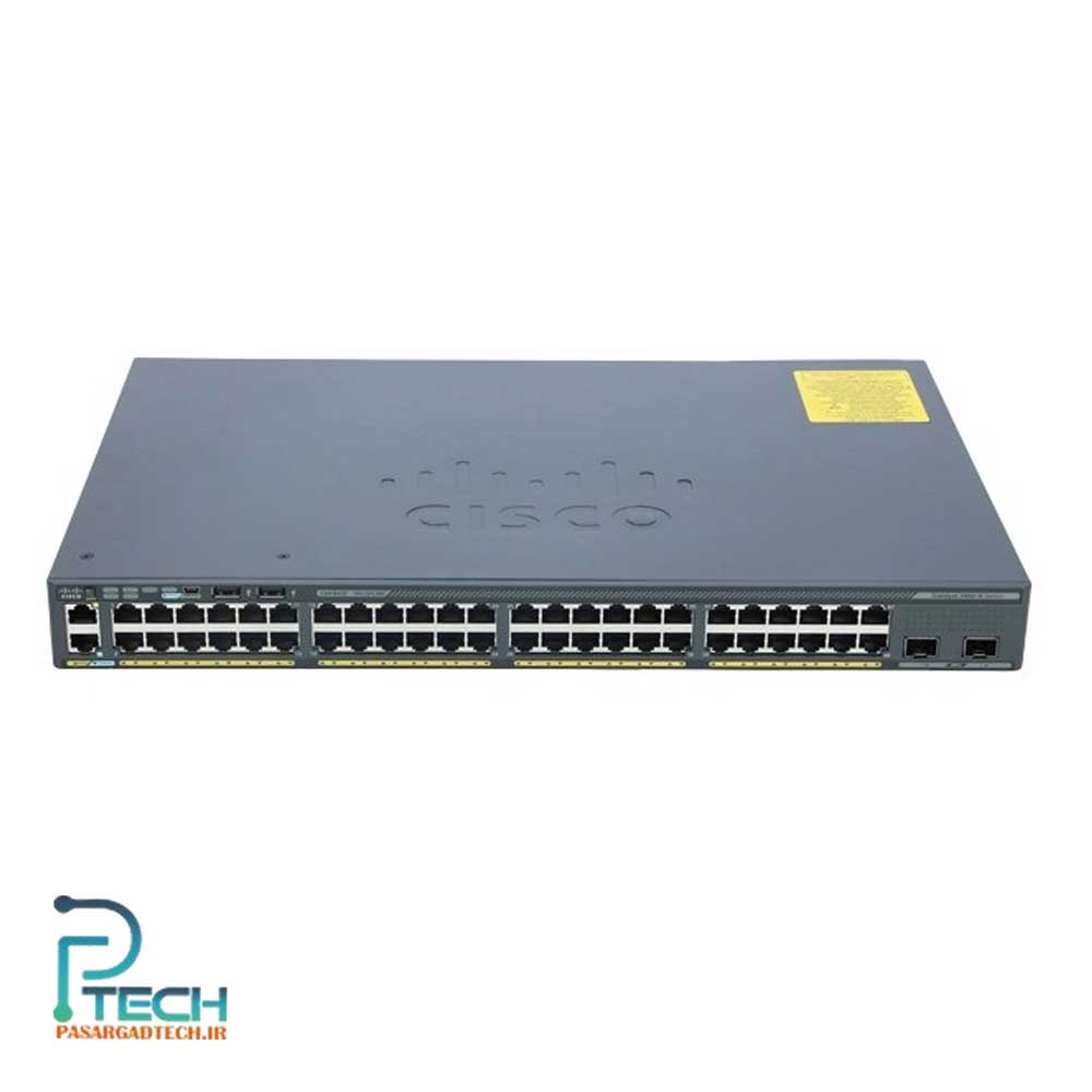 سوئیچ شبکه مدیریتی سیسکو 48 پورت مدل WS-C2960X-48TD-L