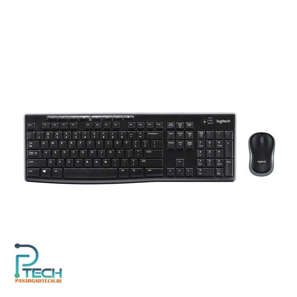 موس و کیبورد بی سیم لاجیتک مدل MK270