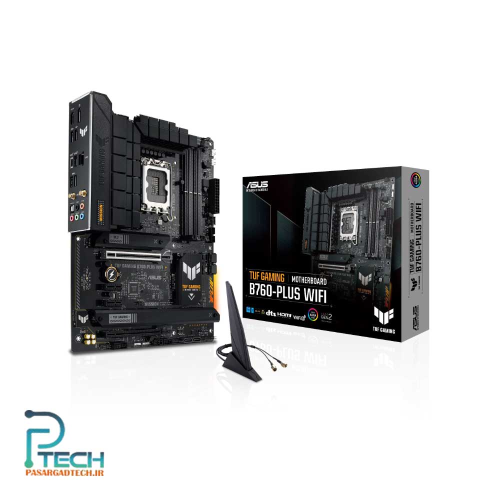 مادربرد ایسوس مدل TUF GAMING B760-PLUS WIFI DDR5